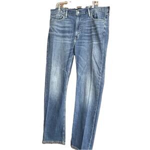 Levis 514 Straight Leg Jeans Men's 38x32 Medium Wash Blue Denim